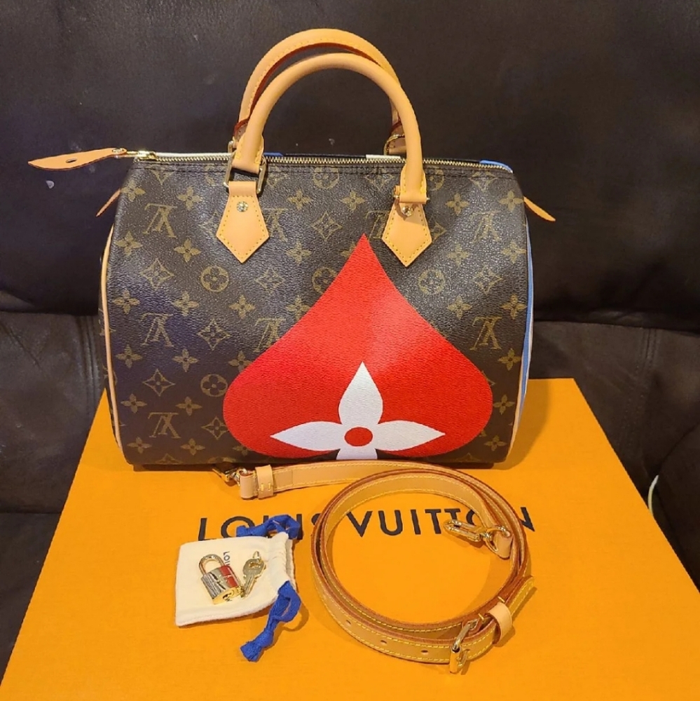 Louis vuitton speedy limited edition Game On